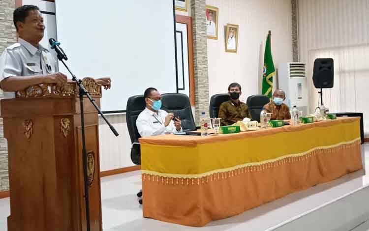 Pemkab Seruyan Lakukan MoU Bersama Kantor Ditjen Perbendaharaan Kalteng