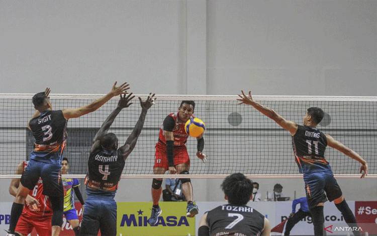 Samator Selangkah Lebih Dekat Pertahankan Gelar Proliga 2022