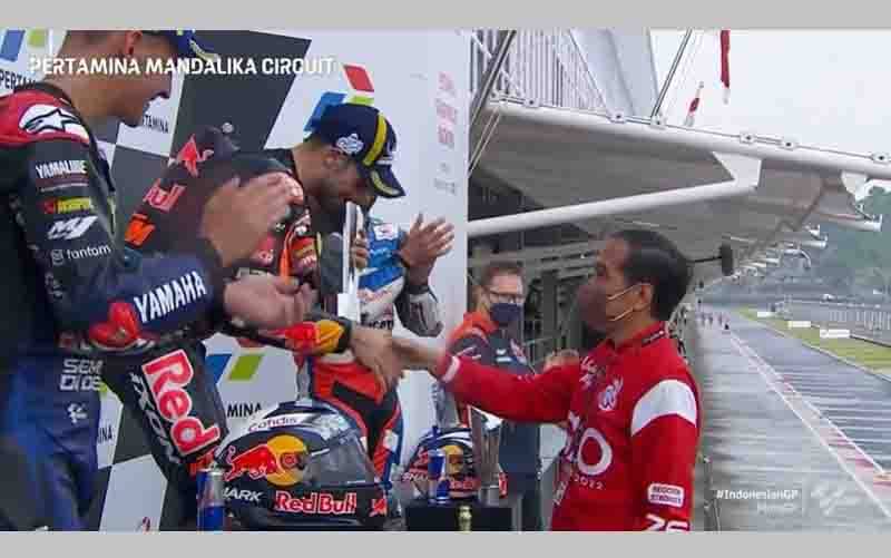 Presiden Jokowi Awalnya Jagokan Marquez Namun Beralih ke Quartararo