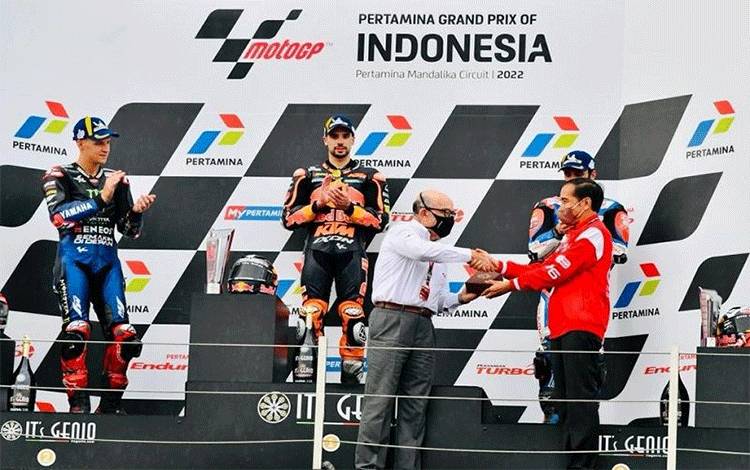 Presiden Ucap Selamat dan Terima Kasih atas Suksesnya MotoGP Mandalika