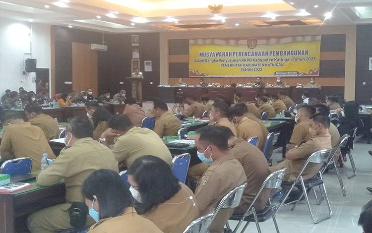 Bupati Katingan Sebut Musrenbang Sarana Jaring Aspirasi Masyarakat
