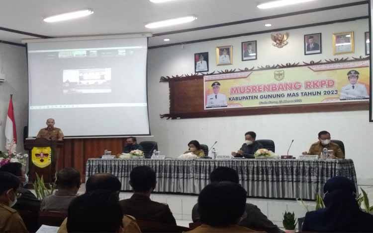 Pemkab Gunung Mas Gelar Musrenbang RKPD 2023