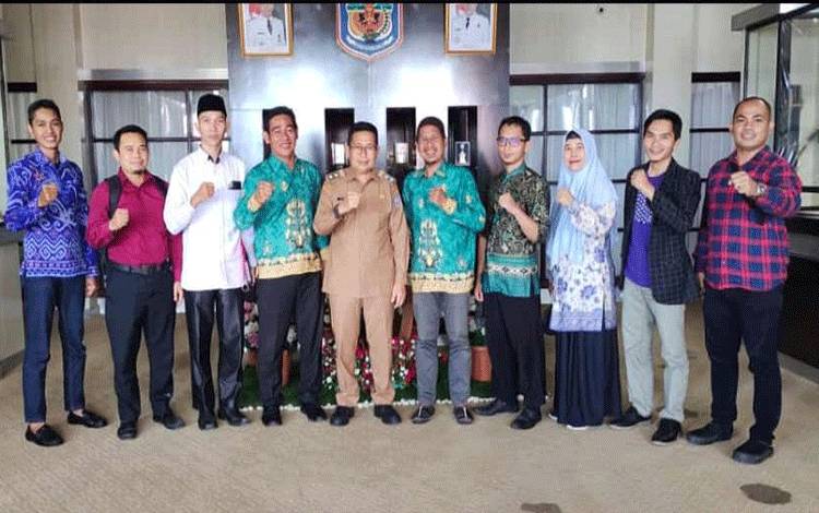 Terima Kunjungan Pengurus ICMI, ini Kata Wabup Murung Raya