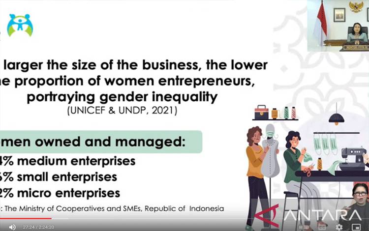 MenPPPA: Perempuan Mandiri Finansial Tingkatkan Kesejahteraan Keluarga