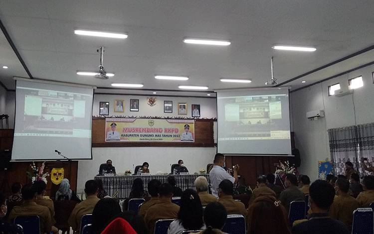 Bupati Gunung Mas Sampaikan Prioritas Daerah 2023, Ini Rinciannya