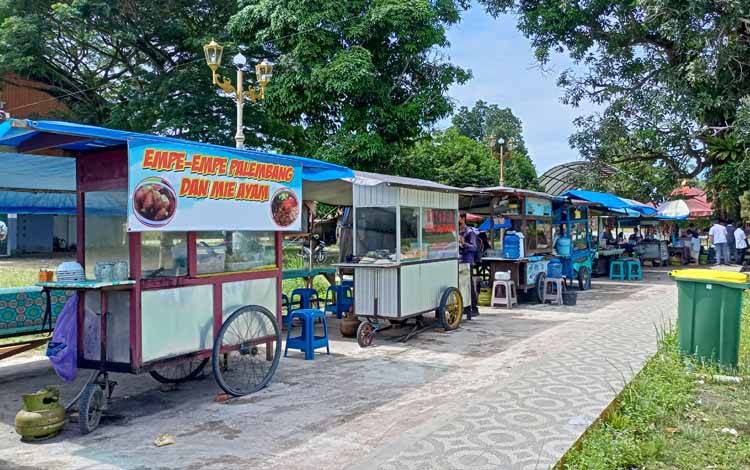 Pedagang di Taman Nansarunai Keberatan Disuruh Bayar Rp 6,5 Juta