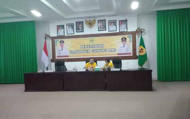 Pemkab Gunung Mas Soroti Capaian Vaksinasi Covid-19 Dosis Kedua dan Ketiga