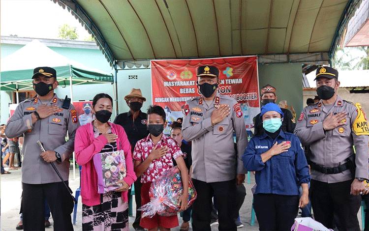 Ini yang Dilakukan Kapolda Kalteng Saat Kunjungan Kerja ke Gunung Mas