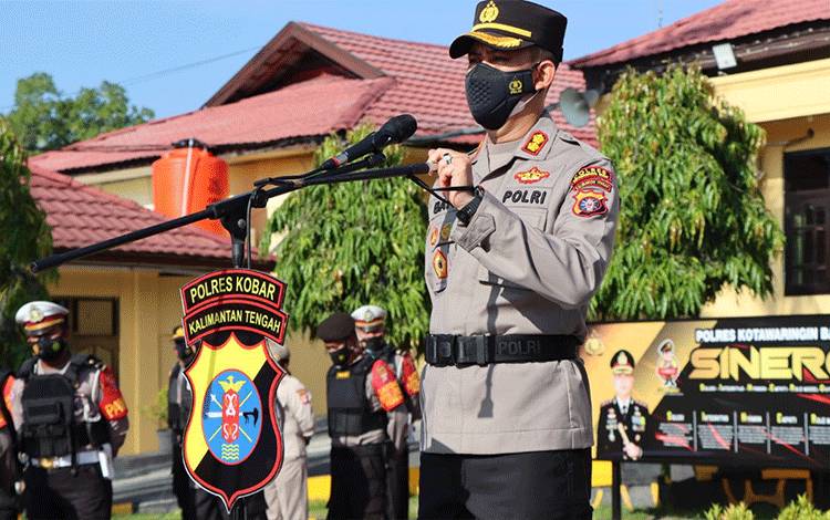 Kapolres: Kita Bakal Dirikan Posko Pendisiplinan Prokes di Kobar