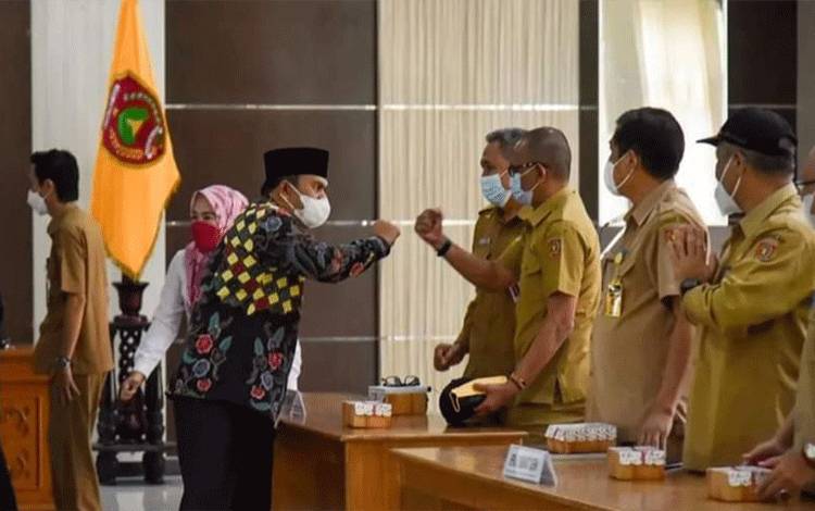 Tim Pemeriksa Inspektorat Kalteng Tiba di Kobar Evaluasi Capaian RPJMD