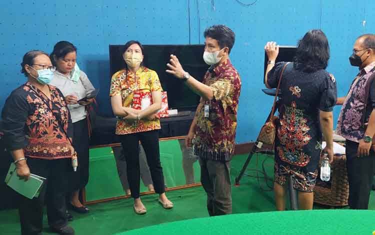 Ini Tujuan Diskominfosantik Gunung Mas Berkunjung ke Kantor TVRI Kalteng
