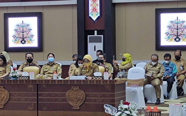 Pemprov Kalteng Gelar Rakor Perdagangan Jelang Ramadan 1443H