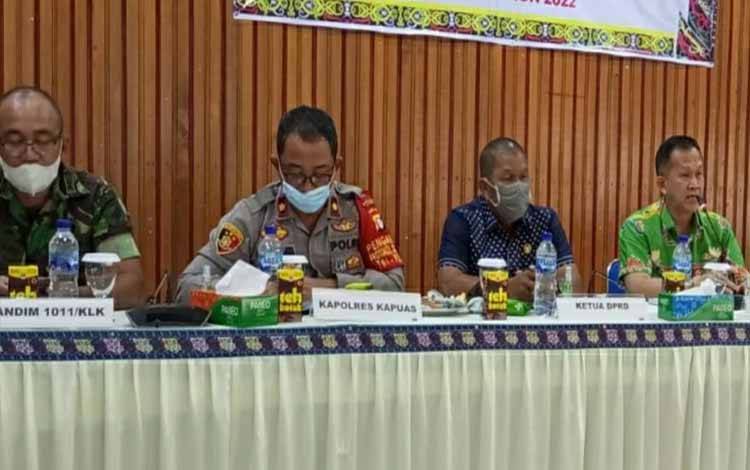 Hadiri Rakorda Persiapan Pilkades Serentak, Ini Harapan Ketua Komisi I DPRD Kapuas