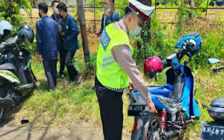 Satlantas Polres Kapuas Kembali Jaring Pengendara Gunakan Knalpot Brong