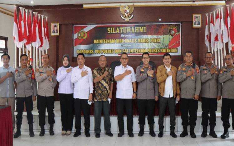 Baintelkam Mabes Polri Bahas Kamtibmas Katingan