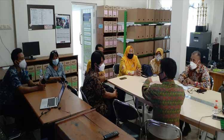 Disarpustaka Kapuas Terima Kunker Dispursip Palangka Raya, Konsultasi dan Koordinasi Soal Kearsipan