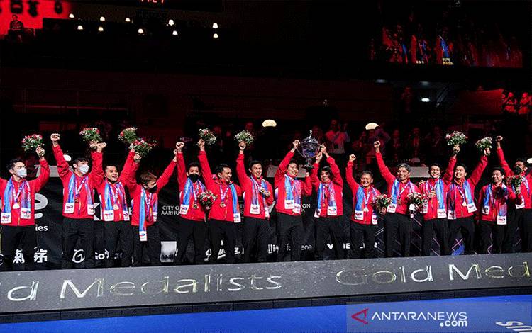 Timnas Indonesia Tempati Grup A Piala Thomas dan Uber 2022
