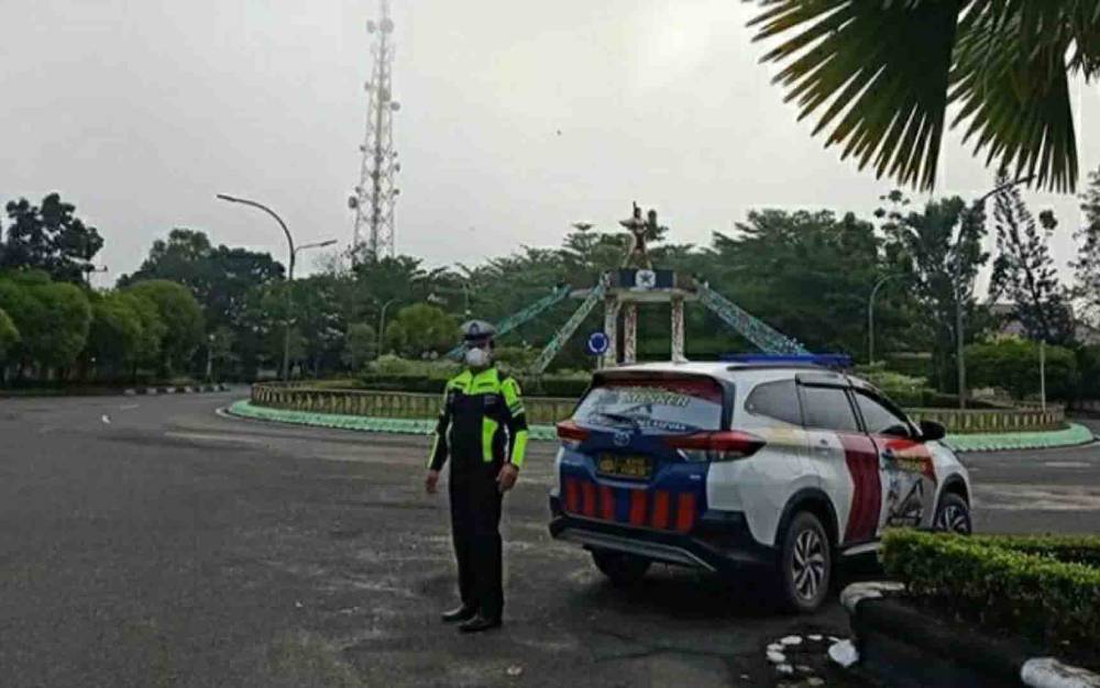 Satlantas Polres Kapuas Giatkan Patroli Pencegahan Balapan Liar