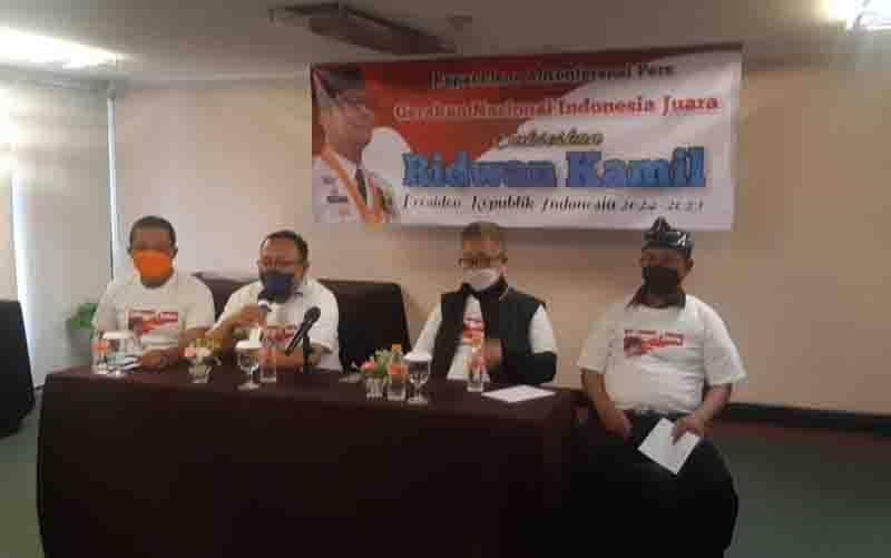 GNIJ Bandung Dukung Ridwan Kamil Maju Pilpres 2024