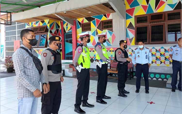 Patroli Sambang Ramadan, Polres Katingan Dukung Keamanan Lapas Narkotika Kasongan