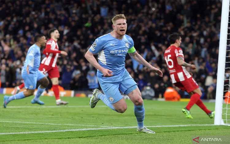 Manchester City Menang Tipis 1-0 atas Atletico Madrid