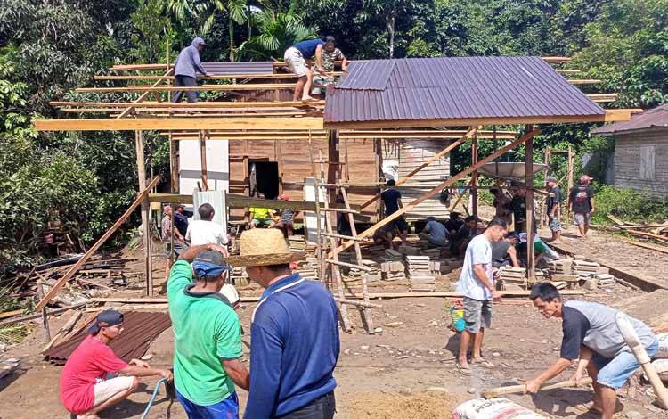 Dinsos Murung Raya Luncurkan Program Bedah Rumah