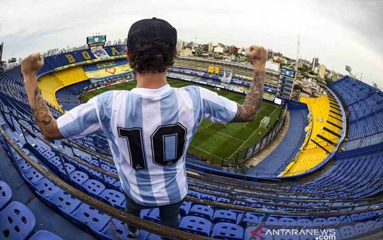 Lelang Jersey Tangan Tuhan Maradona Bisa Raup Rp 75,1 Miliar