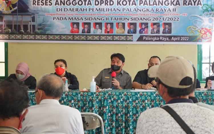 Komisi B DPRD Kota Palangka Raya Dorong Pembangunan Merata dan Tepat Sasaran
