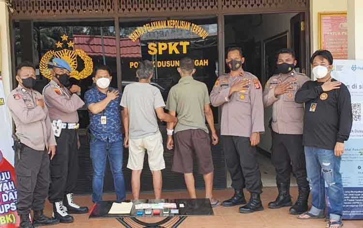 Dua Tersangka Judi Togel di Barito Timur Diamankan Polisi
