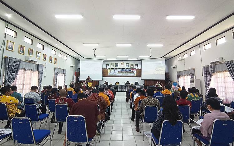 Ini Beberapa Poin yang Disampaikan Bupati Gunung Mas pada Rakordal Pelaksanaan APBD
