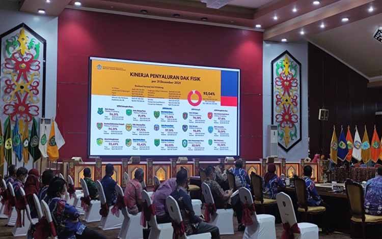 Dinilai Sejahterakan Masyarakat, Ini Capaian DAK Fisik Kalteng Sampai Akhir 2021