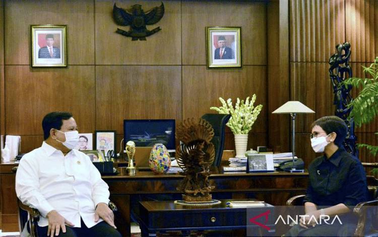 Menhan Tegaskan Pentingnya Peran Kemlu Perkuat Pertahanan Nasional