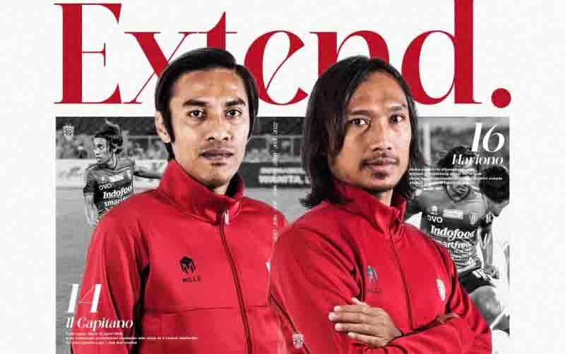 Bali United Pertahankan Fadil dan Hariono