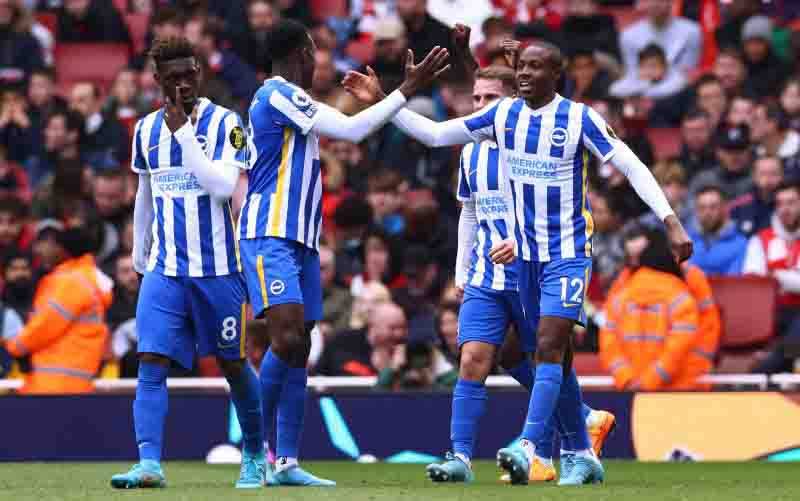 Brighton Rusak Impian Empat Besar Arsenal