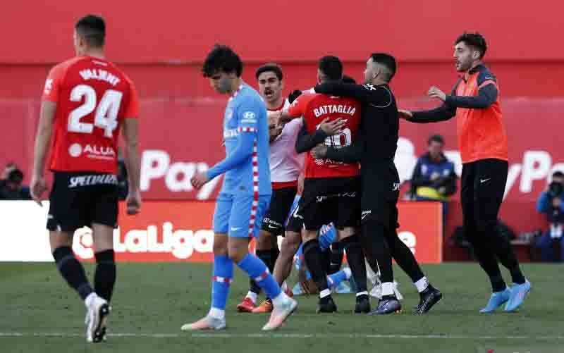 Atletico Madrid Telan Kekalahan 0 - 1 di Kandang Mallorca