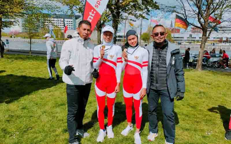 Timnas Dayung Raih 4 Emas pada Hari Pertama Kejuaraan di Belgia