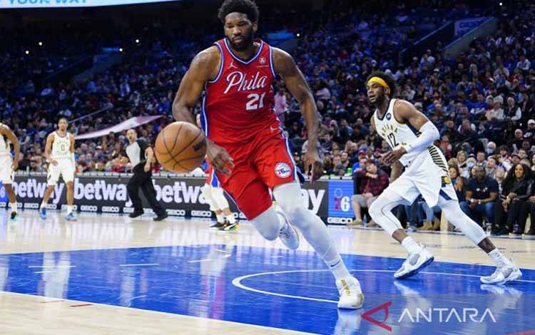 Ringkasan NBA: 41 Poin Embiid Bantu 76ers atasi Pacers