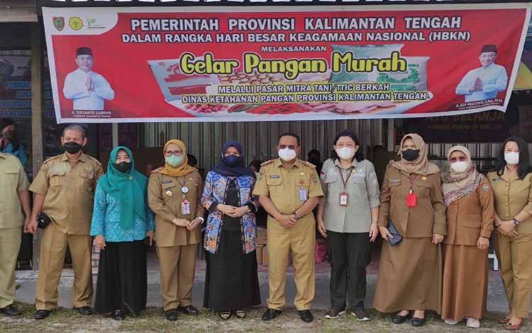 Dinas Ketahanan Pangan Kalteng Pastikan Kebutuhan Pangan Aman