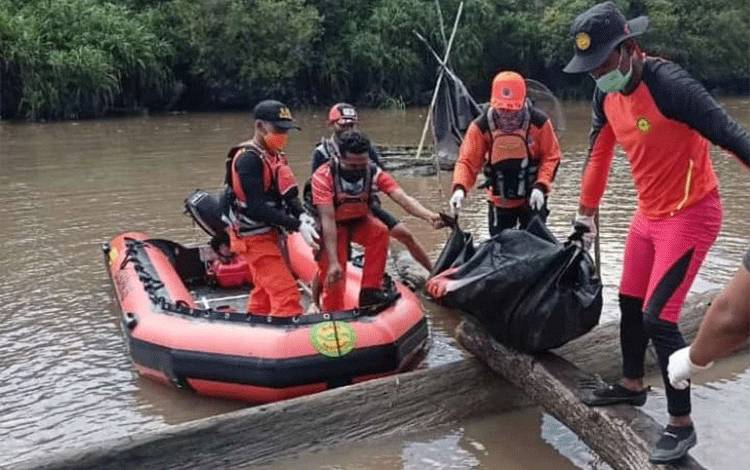 Setelah 2 Hari Pencarian Jasad Korban Tenggelam di Dusun Dukuh Sati Akhirnya Ditemukan