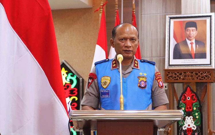 Kapolda Kalteng Tandatangani Pakta Integritas Penerimaan Akpol dan Bintara 2022