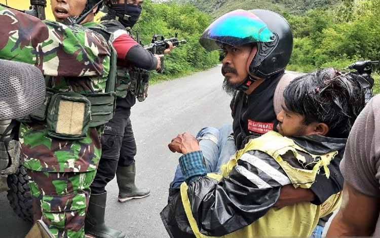 KKB Tembak 2 Tukang Ojek Hingga Seorang Tewas