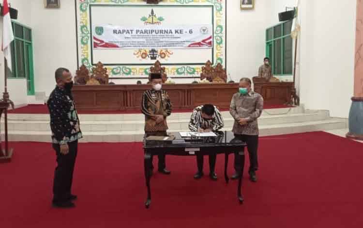 DPRD Sukamara Resmi Usulkan Calon Pengganti Pimpinan
