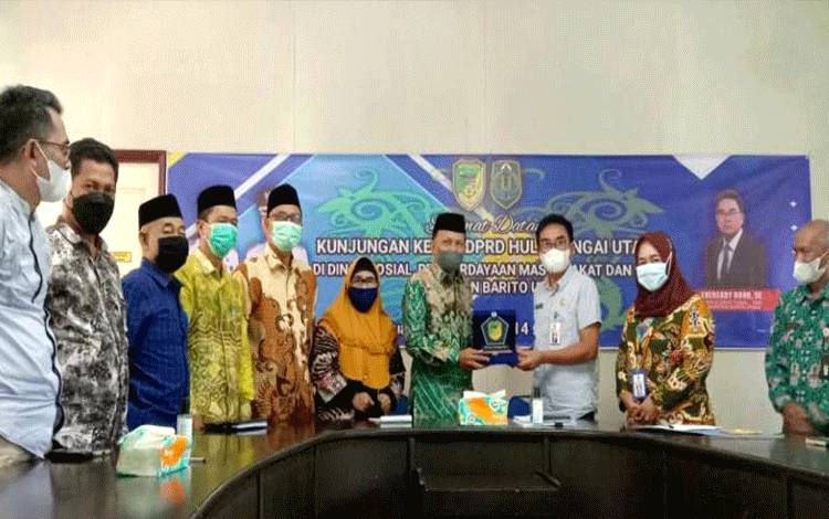 Begini Kata Kepala Dinsos PMD Barito Utara pada Kunker Komisi I DPRD Hulu Sungai Utara