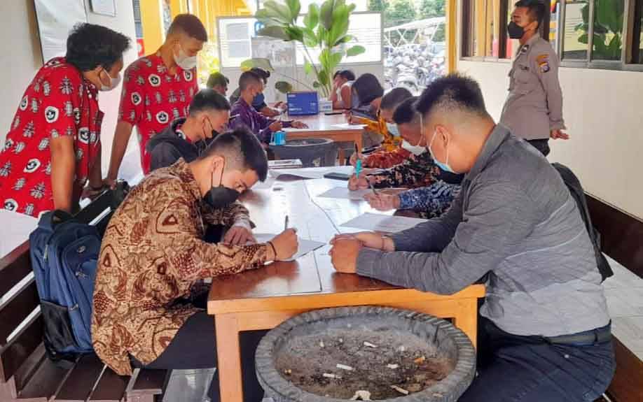 Polresta Palangka Raya Telusuri Kepribadian Calon Siswa Polri, ini Caranya
