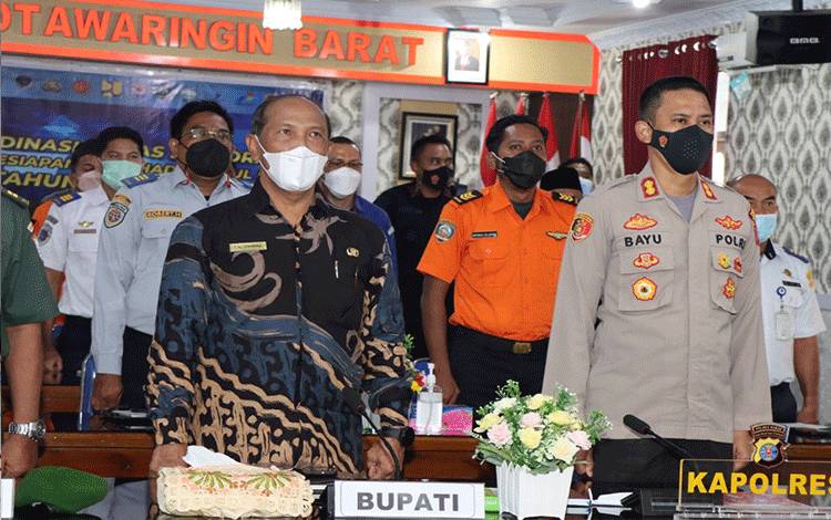 Kesiapan Idul Fitri 1443 H, Polres Kobar Akan Lakukan Pengamanan dan Pencegahan Penyebaran Covid-19