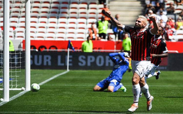 Hasil Liga Prancis: Asa Nice Manggung Liga Champions Menguat