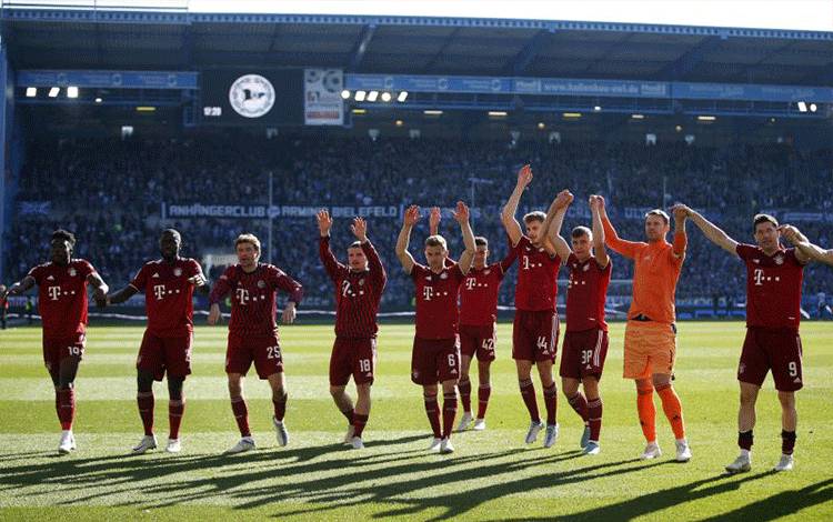 Bayern di Ambang Juarai Bundesliga Setelah Bungkam Arminia 3-0