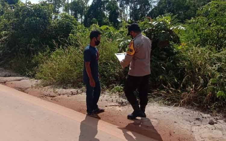 Ini Cara Polsek Danau Sembuluh Sosialisasikan Pencegahan Karhutla