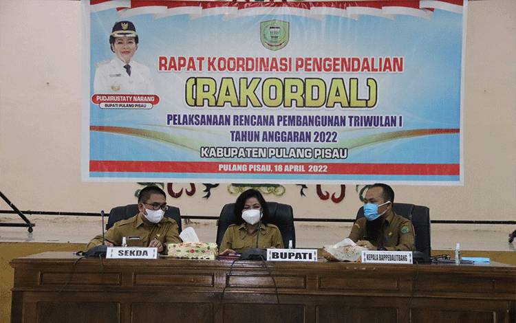 Pemkab Pulpis Gelar Rakordal Triwulan I