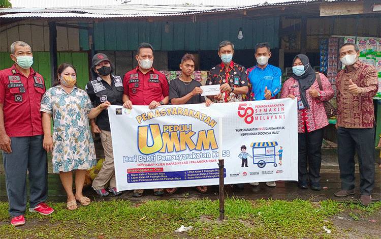 Lapas Palangka Raya Beri Bantuan Modal Usaha untuk Pelaku UMKM?